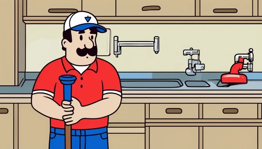 clogged drain pipe
